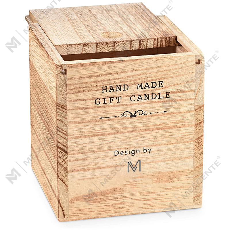 M&Scent Vente en gros de pots en céramique de luxe de marque privée Ensembles de bougies chauffantes parfumées avec couvercles en vrac