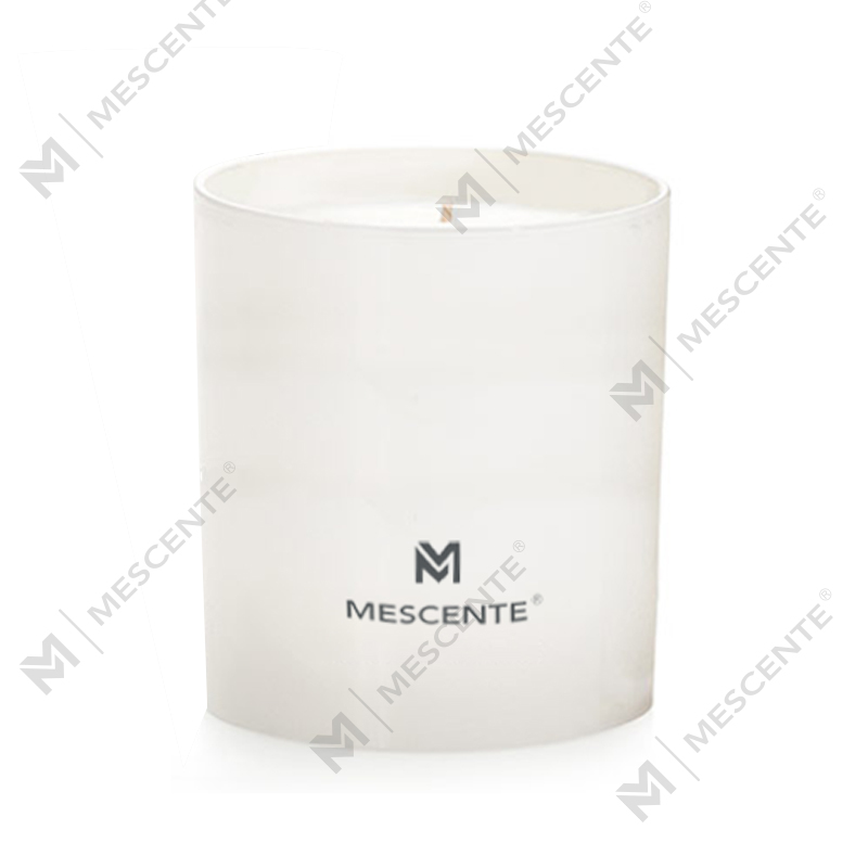 Bougie parfumée de luxe M&Scent en cire de riz personnalisée avec étiquettes en vrac