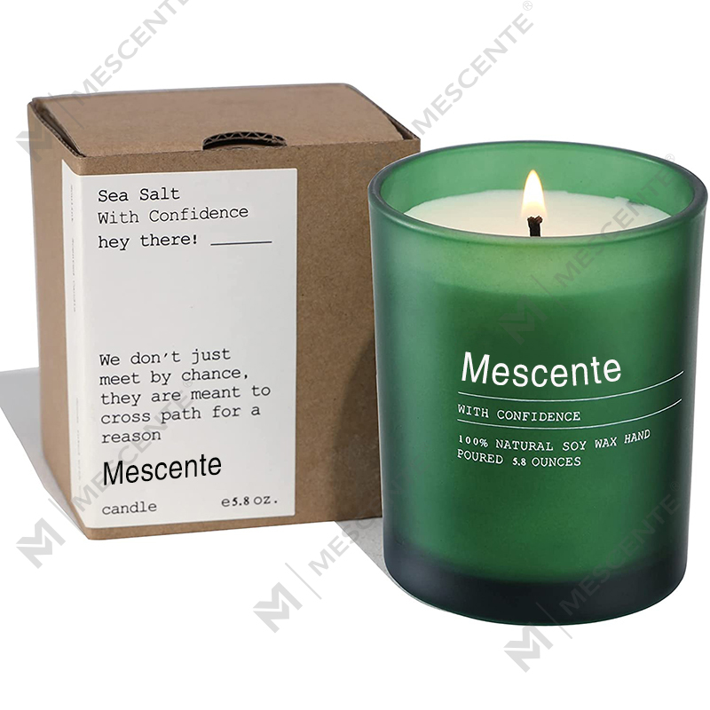 M&Scent Bougies parfumées au jasmin et ylang-ylang, pots décoratifs pour mariage personnalisés, avec étiquettes, en gros