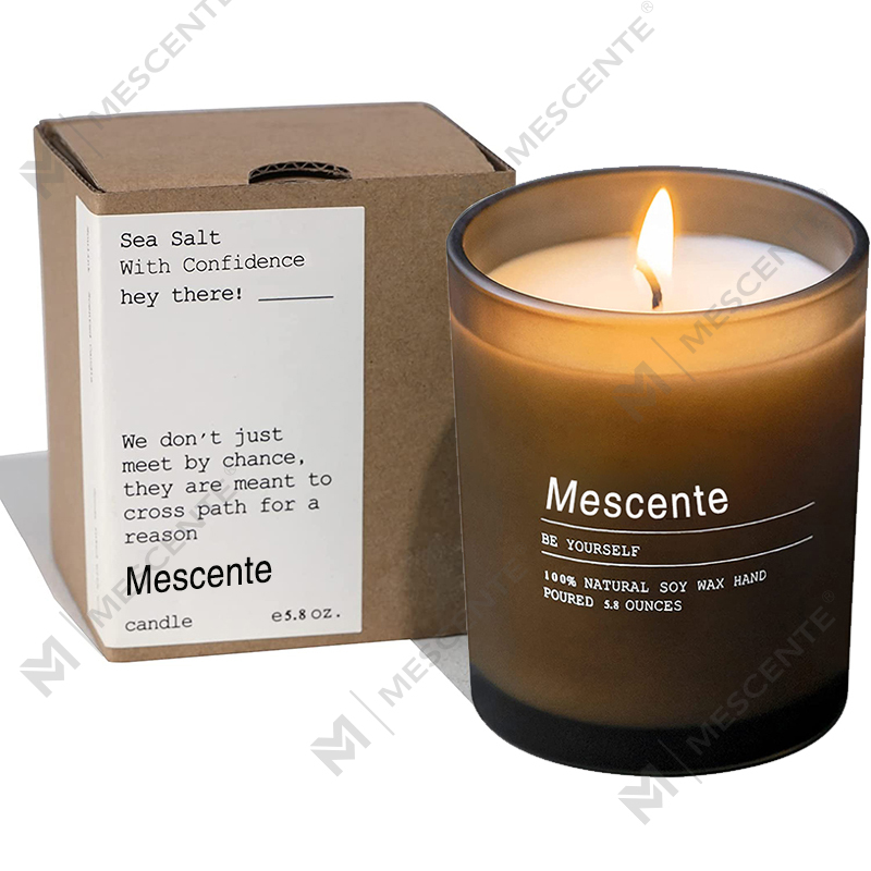 M&Scent Bougies parfumées au jasmin et ylang-ylang, pots décoratifs pour mariage personnalisés, avec étiquettes, en gros