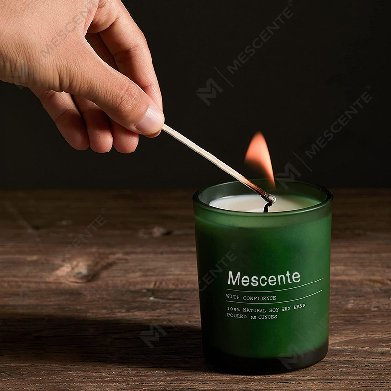 M&Scent Bougies parfumées au jasmin et ylang-ylang, pots décoratifs pour mariage personnalisés, avec étiquettes, en gros