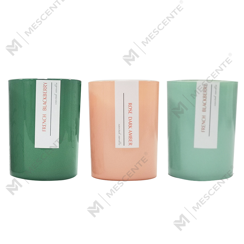 Bougies chauffe-bougies en noix de coco personnalisées de marque privée M&Scent, bougies parfumées en palmier avec logo