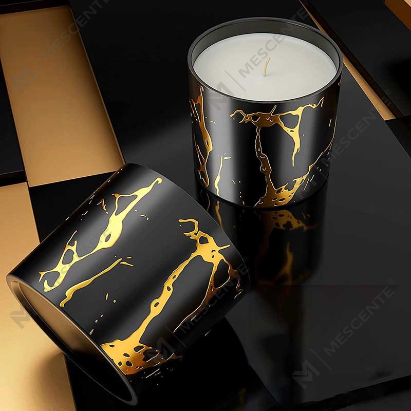 Lot de cadeaux de bougies parfumées en cire de soja faites à la main, grande taille, personnalisées, en céramique, pour décoration intérieure