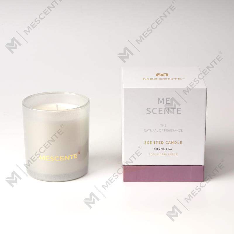 Bocaux à bougies noires de Noël de marque privée M&Scent Bougies parfumées d'aromathérapie Parfums