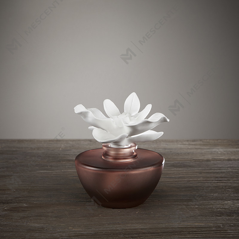 Mini diffuseur de parfum à fleurs blanches, huile, parfum, coffret cadeau de diffuseurs de parfum en Thaïlande