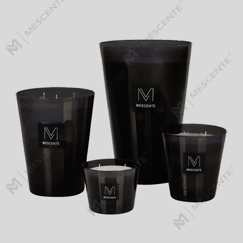 Bougies de luxe en cire de soja à mèche en bois d'aromathérapie de marque privée M&Scent, kit de fabrication de bougies DIY