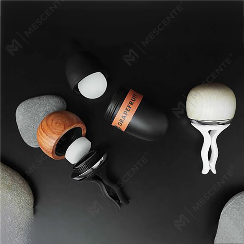 M&Scent Parfum personnalisé Huile essentielle Désodorisant pour voiture en bois, Désodorisant liquide pour voiture