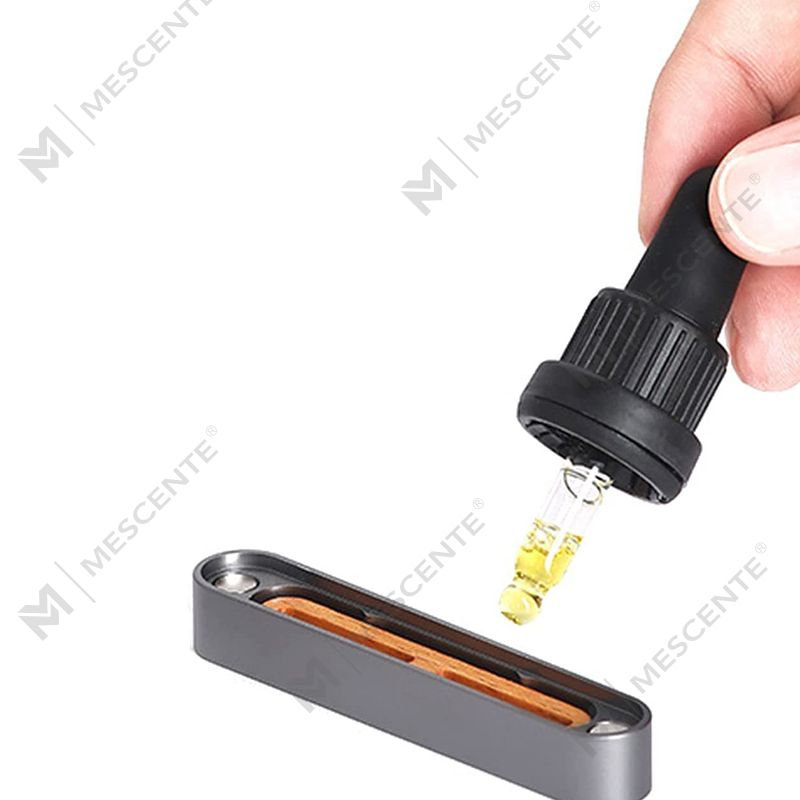 Parfum désodorisant de voiture suspendu avec logo personnalisé de luxe M&Scent