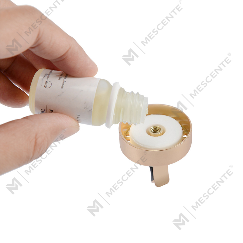 Clip d'aération pour diffuseur de parfum d'huile essentielle suspendu pour voiture de luxe M&Scent