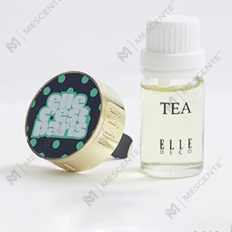 Diffuseur de parfum liquide de luxe M&Scent pour voiture avec médaillon à clip suspendu