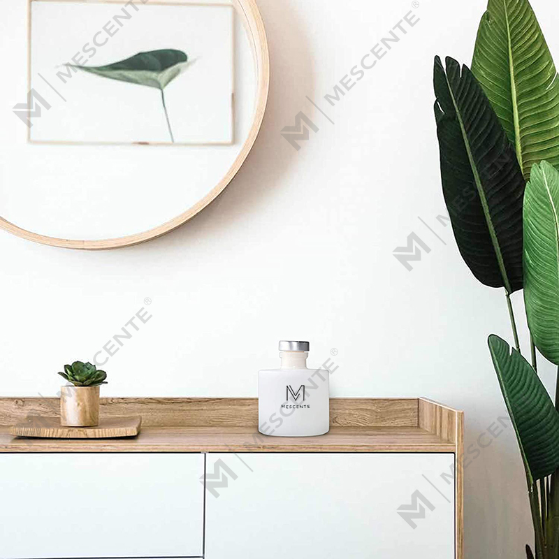 Coffret cadeau diffuseur de roseaux de bougies de soja parfumées à l'arôme et décoration d'automne de luxe M&Scent de marque privée