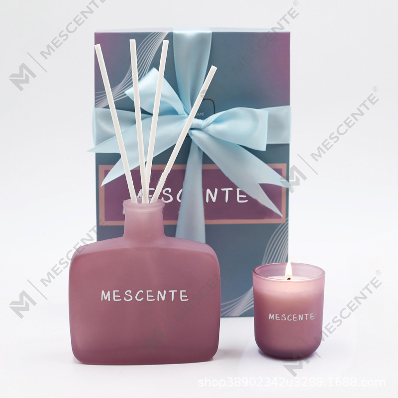 Coffret cadeau pour bougies et diffuseurs de roseaux, diffuseurs de roseaux aromatiques pour bougies parfumées