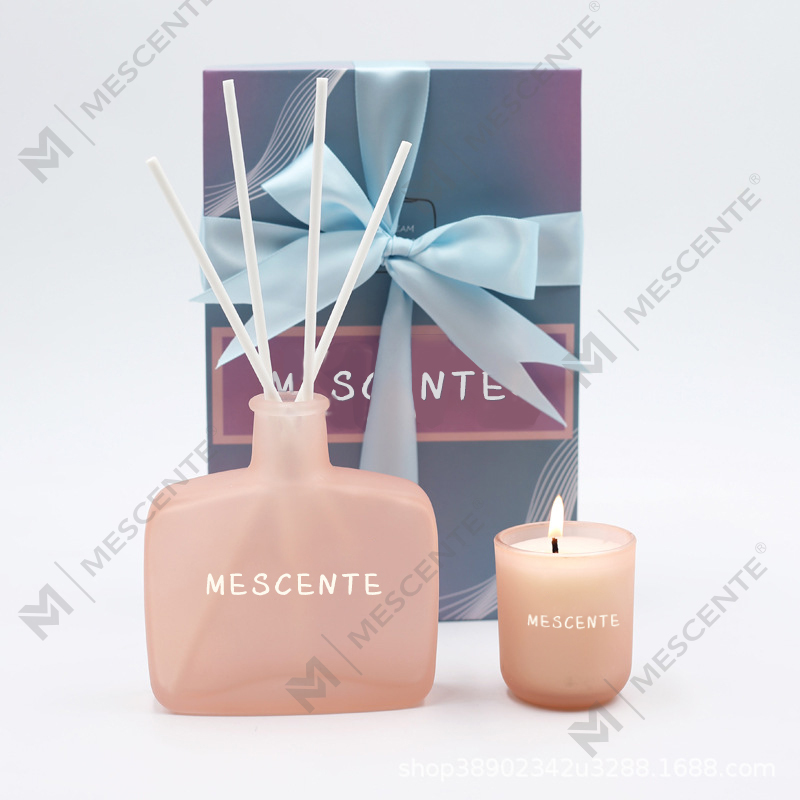 Coffret cadeau pour bougies et diffuseurs de roseaux, diffuseurs de roseaux aromatiques pour bougies parfumées