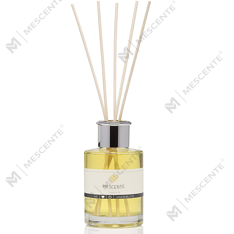 Diffuseur de roseaux liquide de luxe personnalisé M&Scent pour grandes bouteilles et fleurs de marque privée avec coffret cadeau