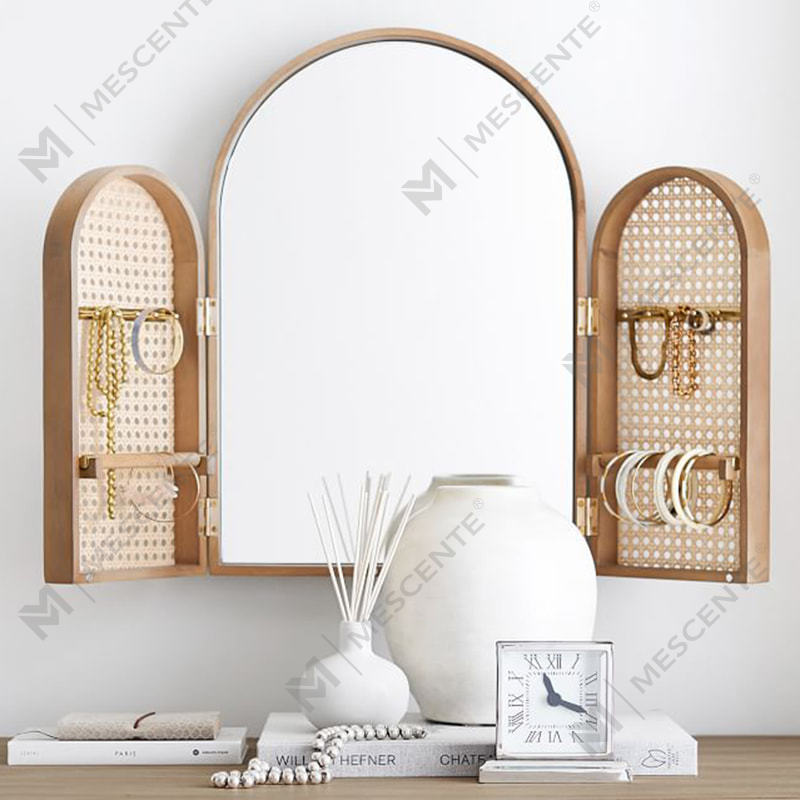 Diffuseur à roseaux en rotin biologique de luxe de marque privée en gros A29225-Pass d'exportation