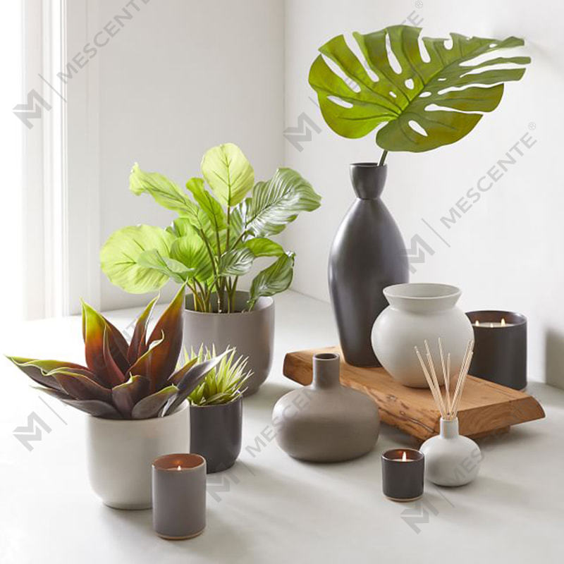 Diffuseur de parfum d'intérieur en bouteille en céramique personnaliséeA29224-1-Objets de valeur