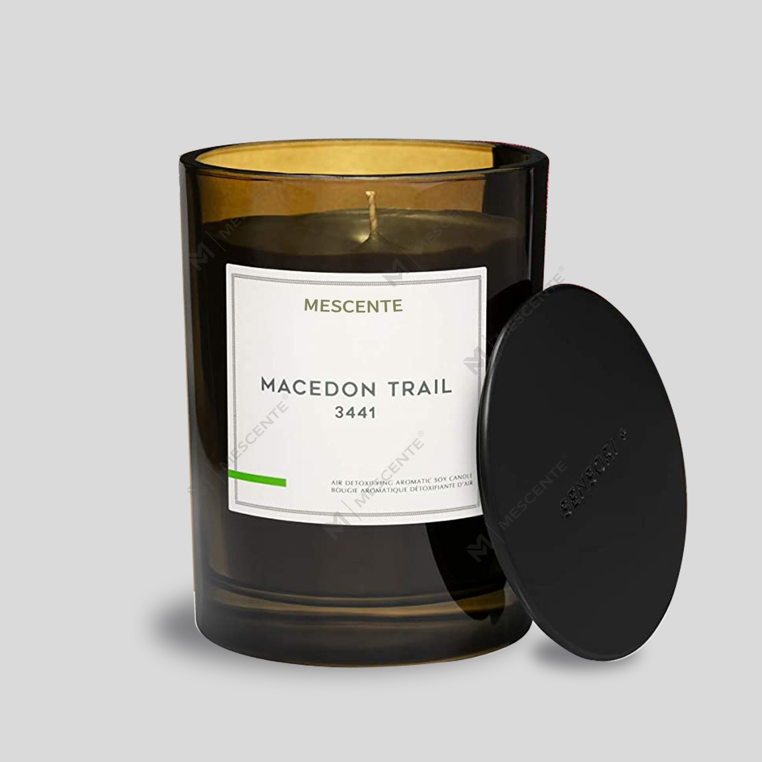 Ensemble de bougies diffuseuses parfumées d'ambiance de luxe de marque privée M&Scent en gros