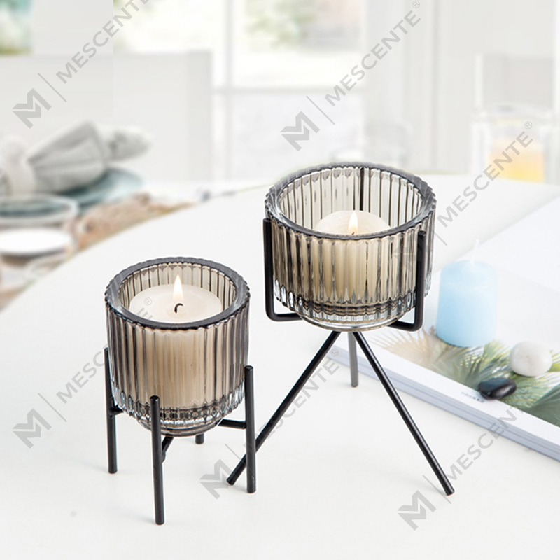 Bougeoir de luxe en verre et cristal M&Scent, bougeoirs en vrac