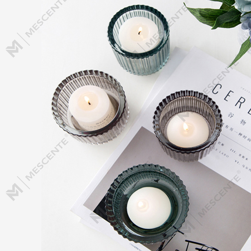 Bougeoir de luxe en verre et cristal M&Scent, bougeoirs en vrac