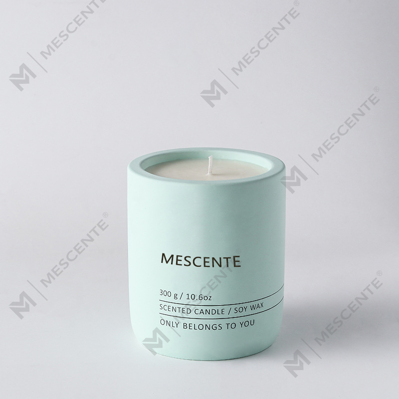 Bougie décorative de luxe personnalisée M&Scent en cire de soja parfumée Woodwick en céramique cristal de marque privée