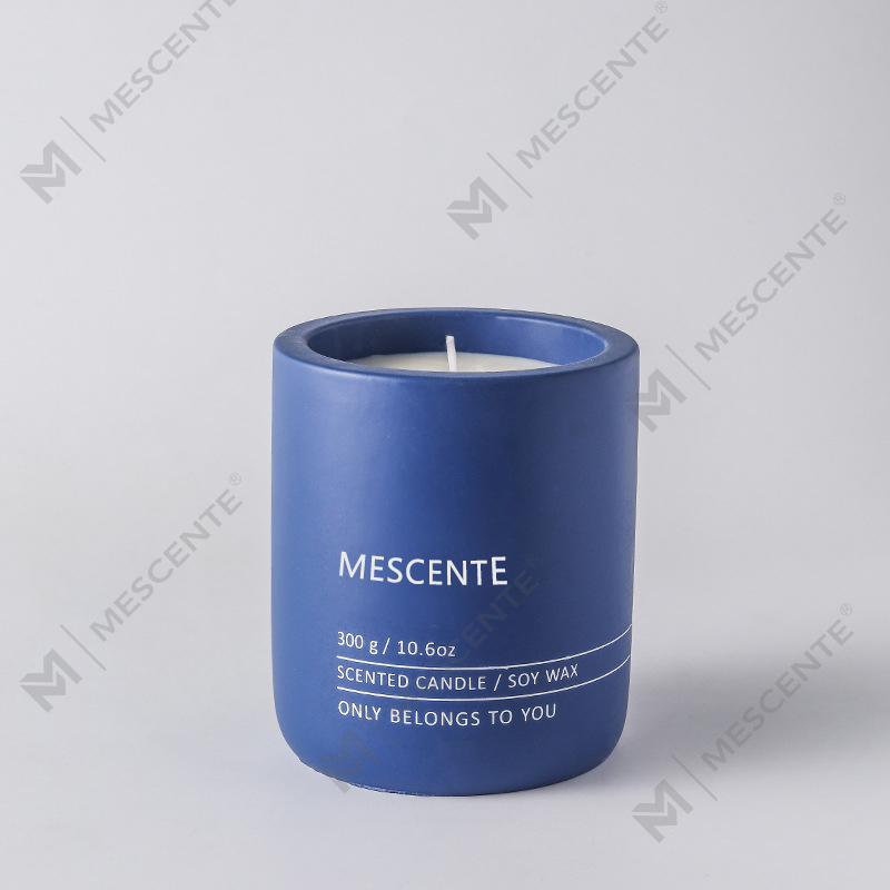 Bougie décorative de luxe personnalisée M&Scent en cire de soja parfumée Woodwick en céramique cristal de marque privée