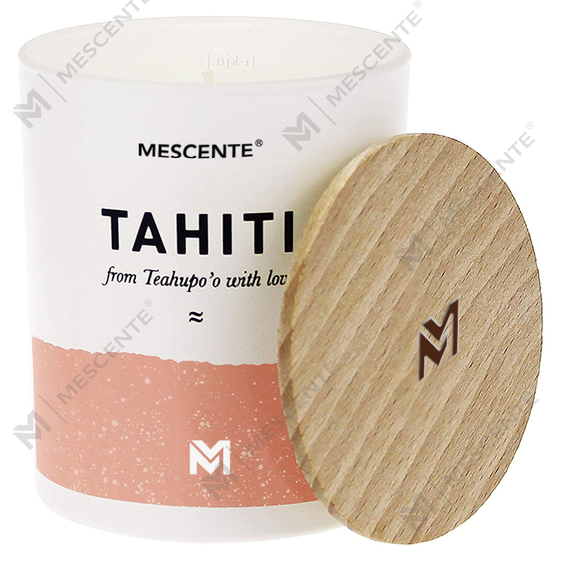 Coffret cadeau de bougies piliers décoratives en cire de soja parfumées aux fleurs et aux fleurs de luxe bon marché de M&Scent en gros