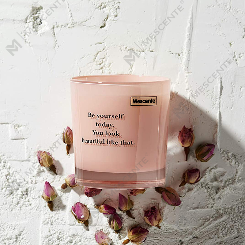 Bougies en cire de soja en pots de luxe de marque privée M&Scent en gros