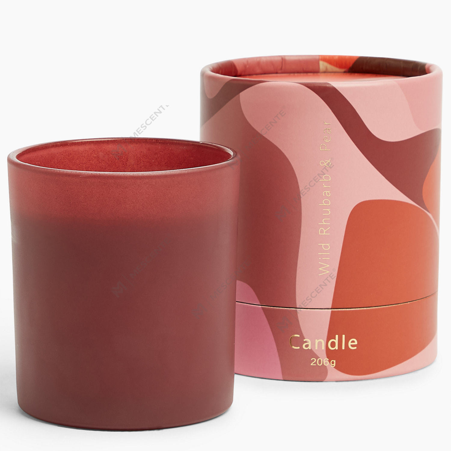 Bougie parfumée à la cire de soja M&Scent, logo personnalisé, marque privée, A29263 - Objets de valeur