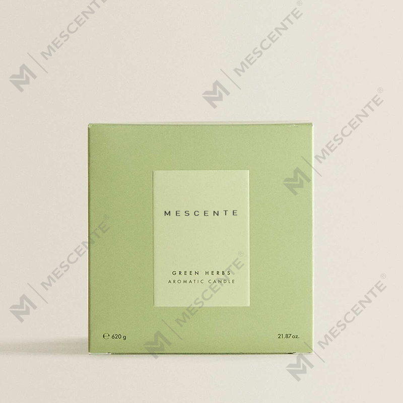 Bougie parfumée M&Scent Party Relax en bois de santal, rechargeable pour homme A29273