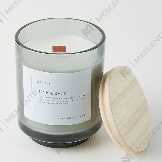 Bougies de luxe en cire de soja parfumée M&Scent en gros A29276