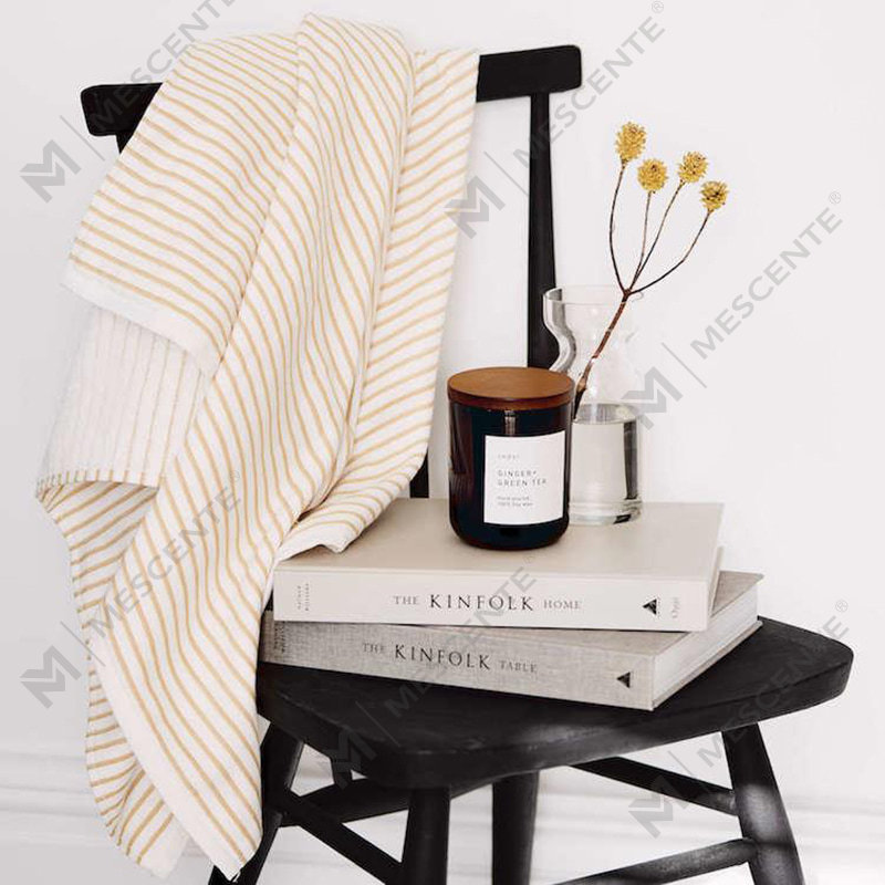 Mescente meilleure bougie parfumée de luxe sans fumée pour les fêtes avec bijou caché