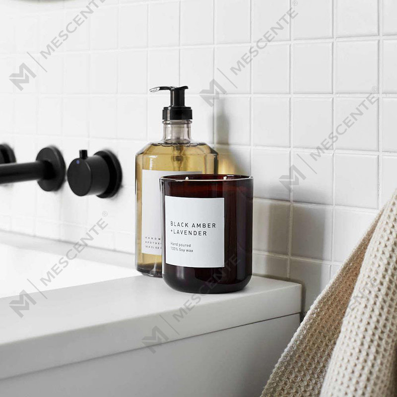 Mescente meilleure bougie parfumée de luxe sans fumée pour les fêtes avec bijou caché