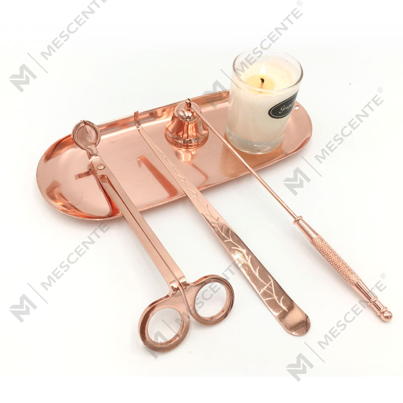 Ensemble de coupe-mèche et coupe-bougie Mescente 4 en 1 A99133-3