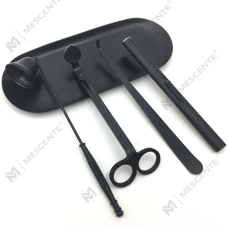 Ensemble de coupe-mèche et coupe-bougie Mescente 4 en 1 A99133-3