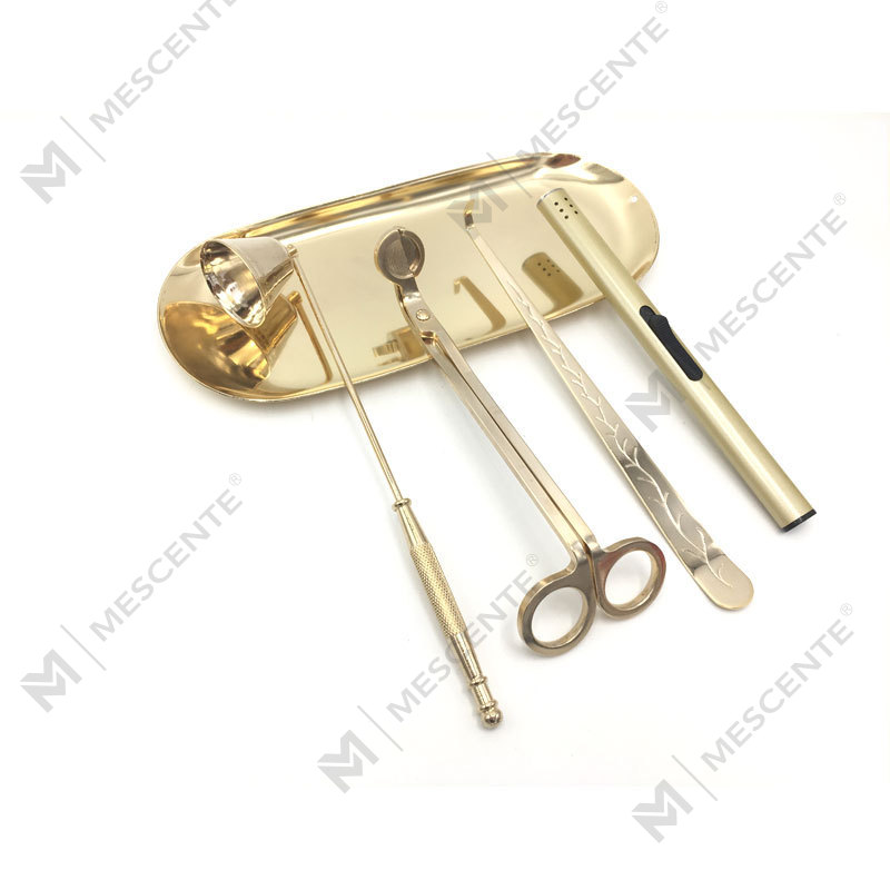 Ensemble de coupe-mèche et coupe-bougie Mescente 4 en 1 A99133-3