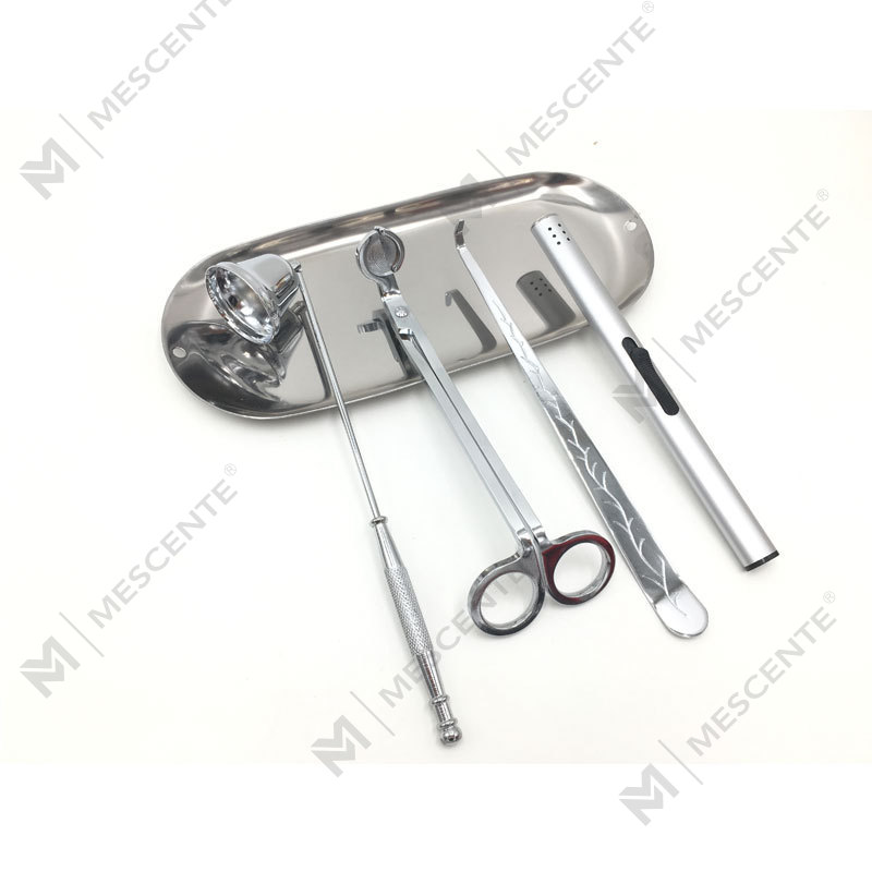 Ensemble de coupe-mèche et coupe-bougie Mescente 4 en 1 A99133-3