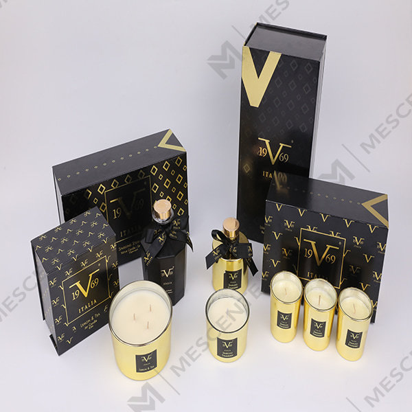 Coffret cadeau diffuseur de parfum d'intérieur M&Scent avec bougie parfumée A29260-2