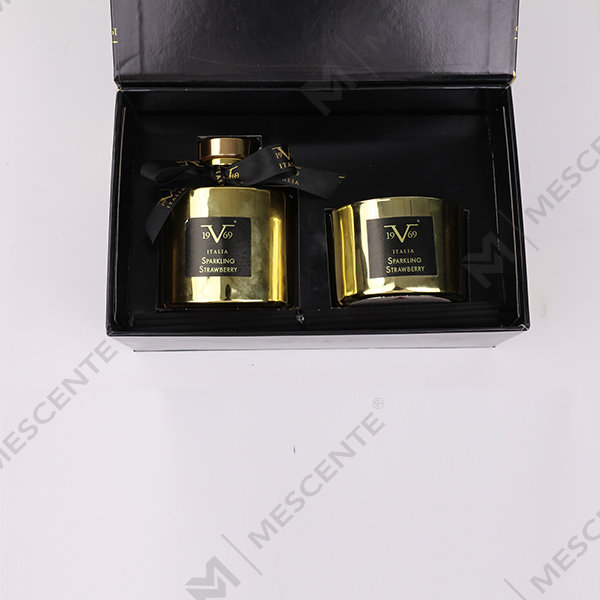 Coffret cadeau diffuseur de parfum d'intérieur M&Scent avec bougie parfumée A29260-2