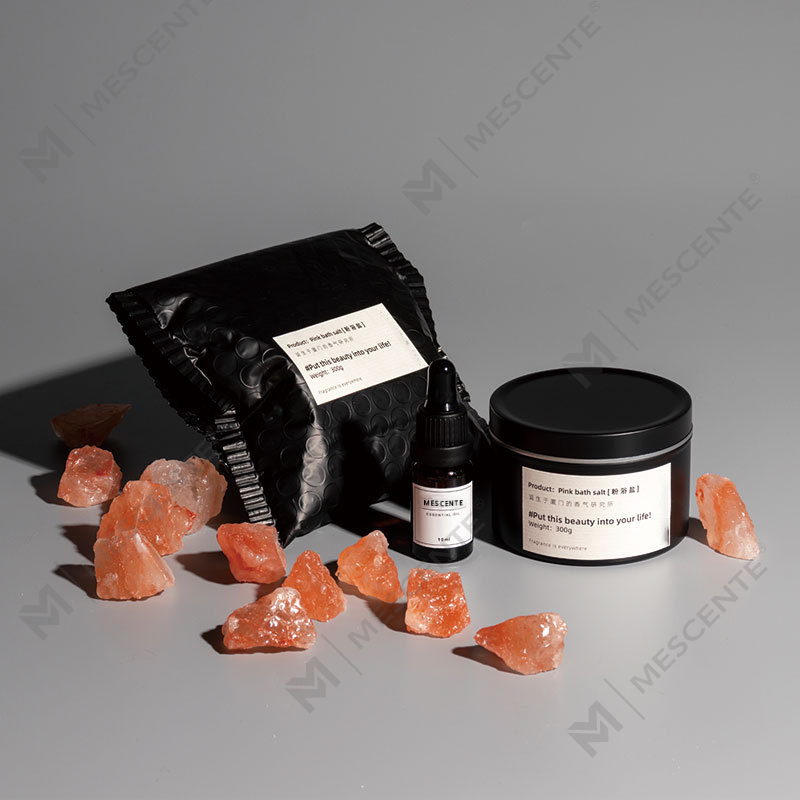 Pierre parfumée aux huiles essentielles dans pot en verre transparent avec huiles essentielles naturelles A29200 – Passe d'exportation