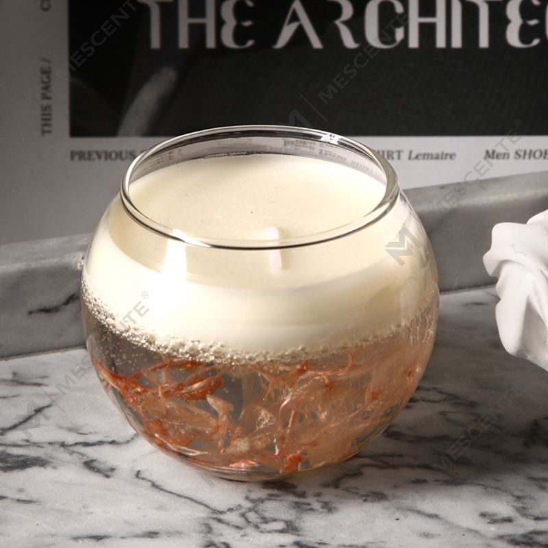 M&Scent Bougie parfumée à la cire de soja et à la citronnelle, de haute qualité, pour la maison, en verre