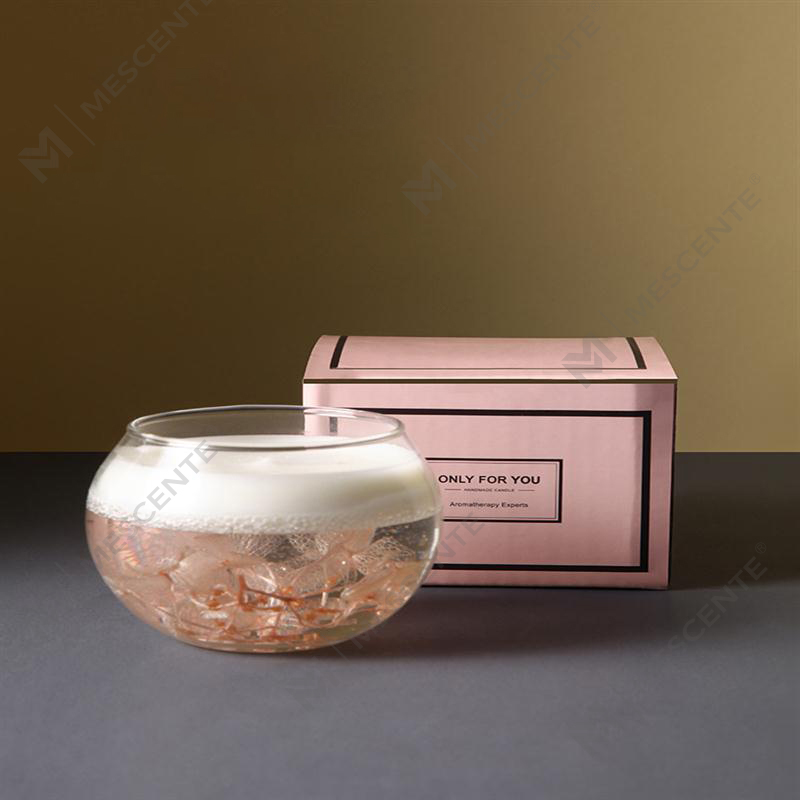 M&Scent Bougie parfumée à la cire de soja et à la citronnelle, de haute qualité, pour la maison, en verre