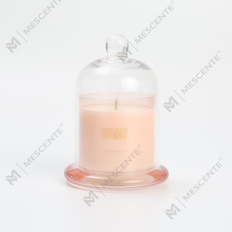 Coffrets de luxe en cire 100 % naturels avec logo personnalisé M&Scent, mini bougie pour la maison