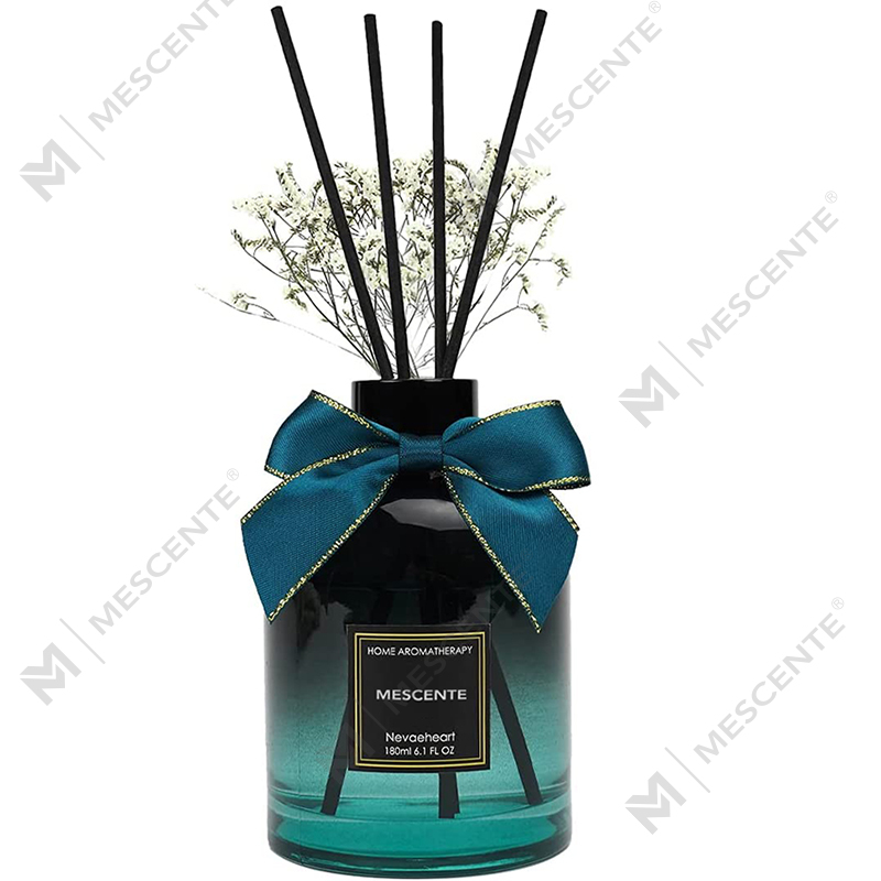 M&Scent Pas cher kit de recharge d’huile pour diffuseur à roseaux avec étiquette métallique 300 ml de qualité et luxueux