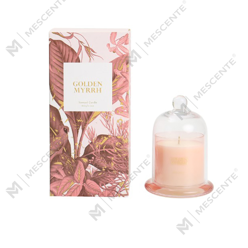 Coffrets de luxe en cire 100 % naturels avec logo personnalisé M&Scent, mini bougie pour la maison