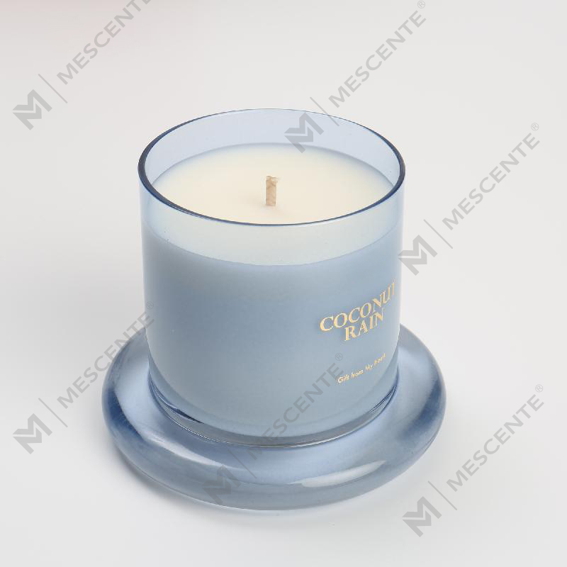 Coffrets de luxe en cire 100 % naturels avec logo personnalisé M&Scent, mini bougie pour la maison