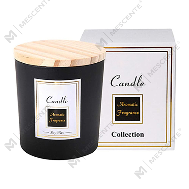 Bougies en soja imprimées faites à la main M&Scent, bougie anti-moustiques en bois de santal