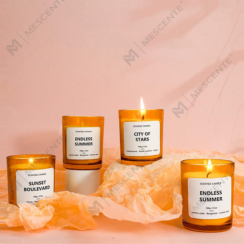 Bougies populaires M&Scent, décoration de maison de luxe parfumée, bougie très parfumée