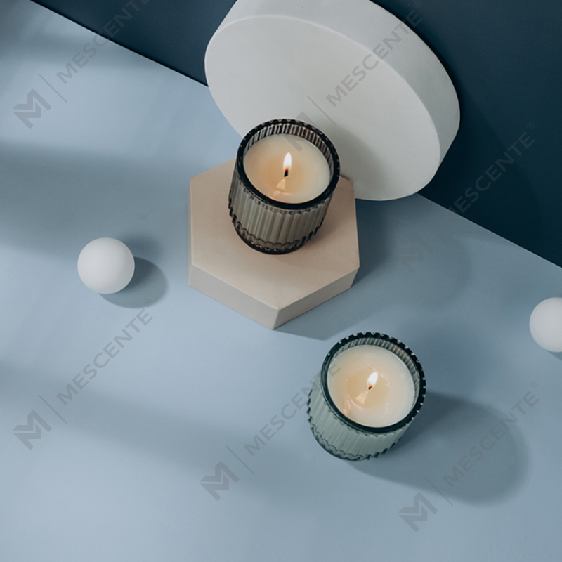 M&Scent Bougies parfumées en grands pots, parfums Menthe Sauvage & Eucalyptus