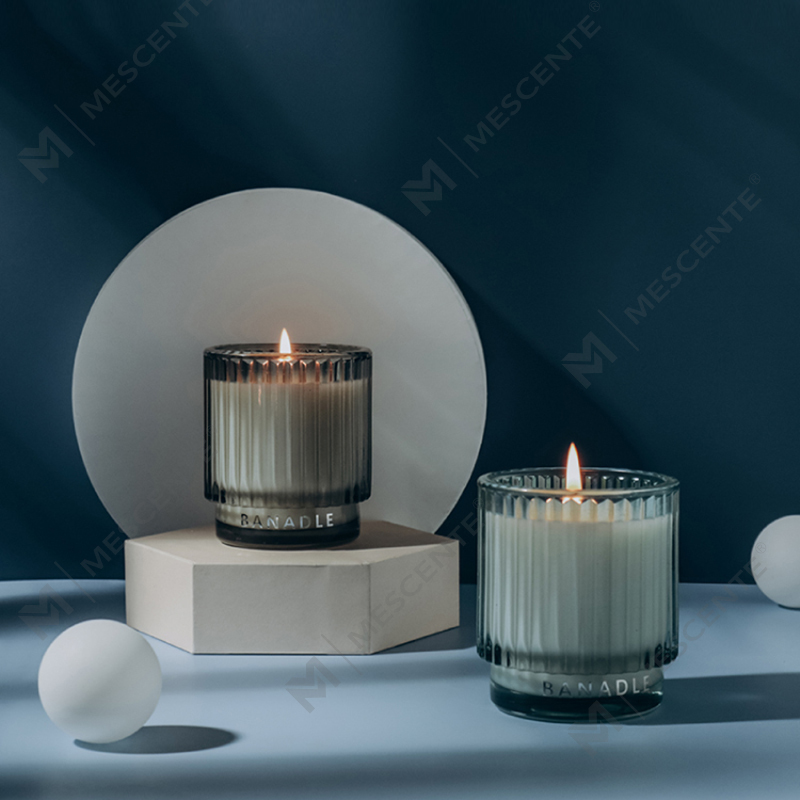 M&Scent Bougies parfumées en grands pots, parfums Menthe Sauvage & Eucalyptus