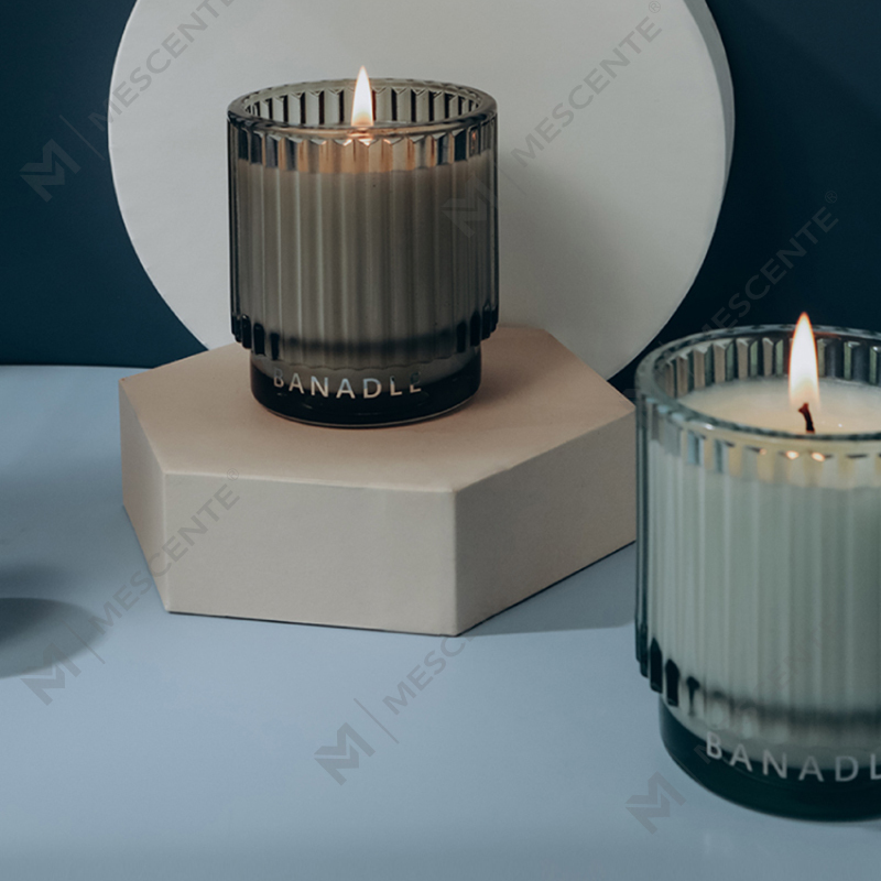 M&Scent Bougies parfumées en grands pots, parfums Menthe Sauvage & Eucalyptus